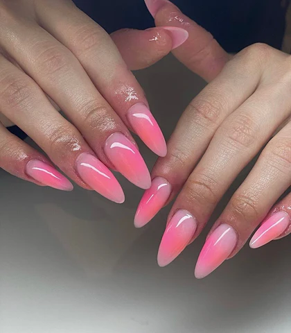Aura Cat Eye Nails